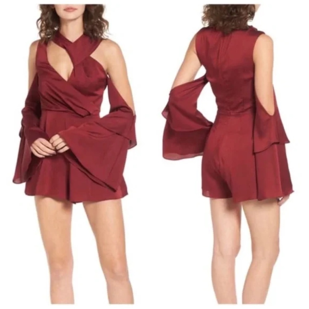 Keepsake Transcend Plum Romper Playsuit